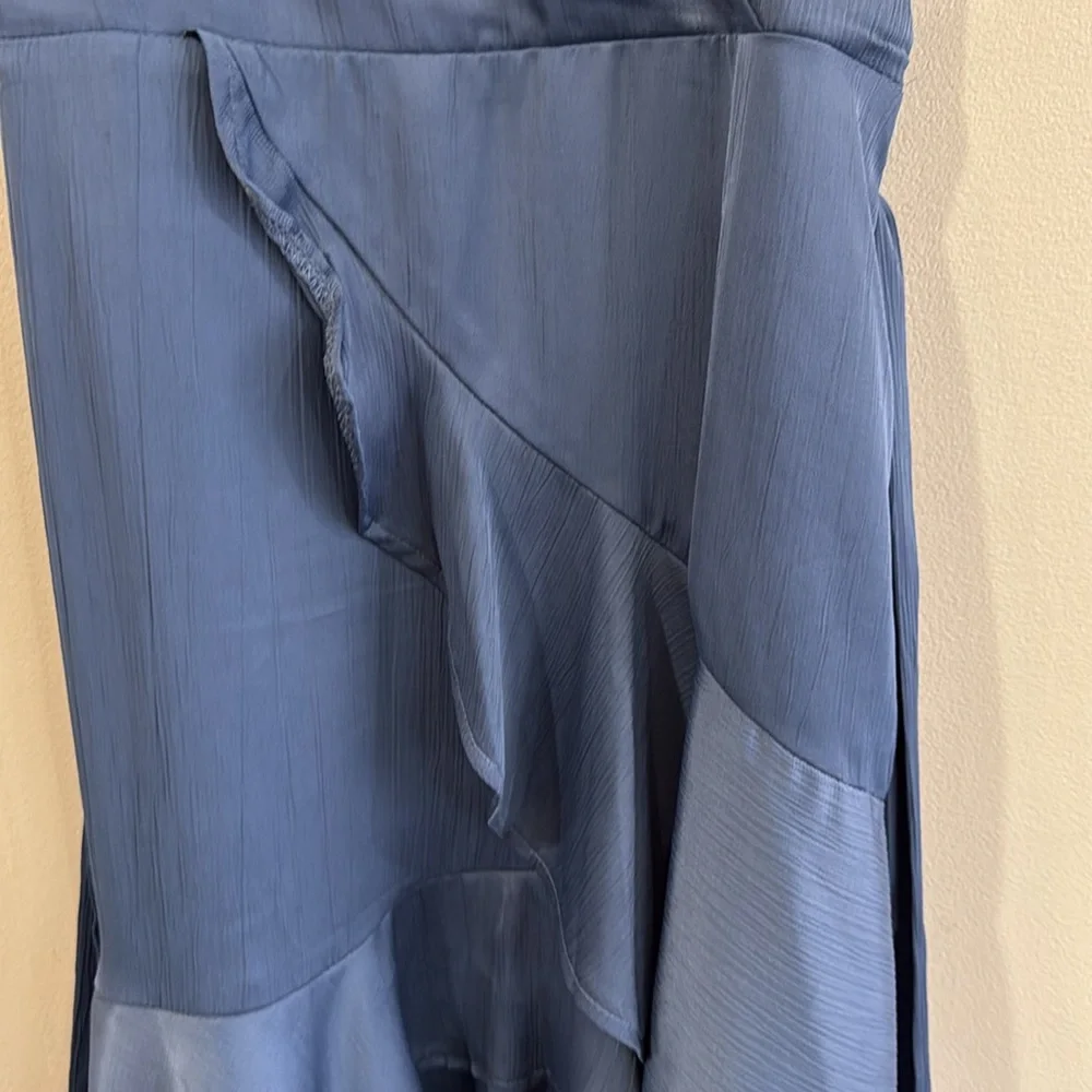 Here Comes The Sun asymmetrical faux wrap dress - Picture 5 of 9